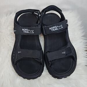 Nord Trail Men's 11 Rock River Outdoor Sandal Black Shoes